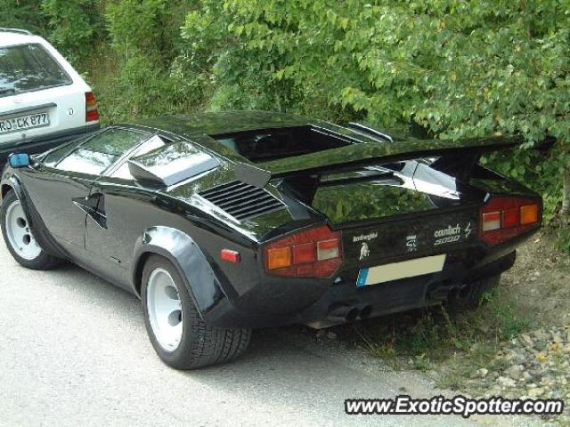 Lamborghini Countach spotted in Mühldorf am Inn, Germany