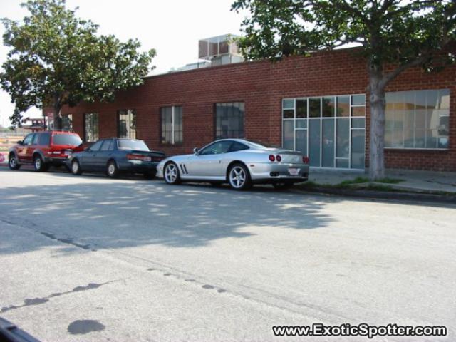 Ferrari 575M spotted in Santa Monica, California