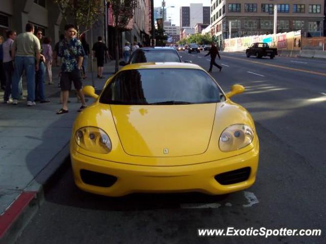 Ferrari 360 Modena spotted in Seattle, Washington