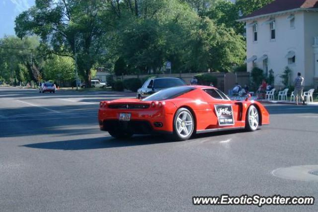 Ferrari Enzo spotted in Provo, Utah