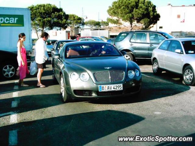 Bentley Continental spotted in St. Tropez, France