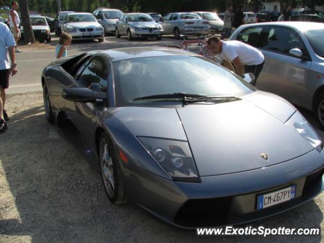 Lamborghini Murcielago spotted in Imola, Italy