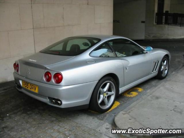 Ferrari 550 spotted in London, United Kingdom