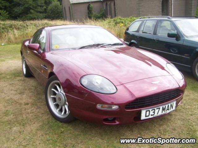 Aston Martin DB7 spotted in Isle of Man, United Kingdom