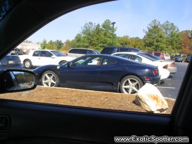 Ferrari 360 Modena spotted in Chapel Hill, North Carolina