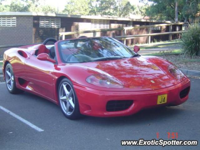 Ferrari 360 Modena spotted in Sydney, Australia