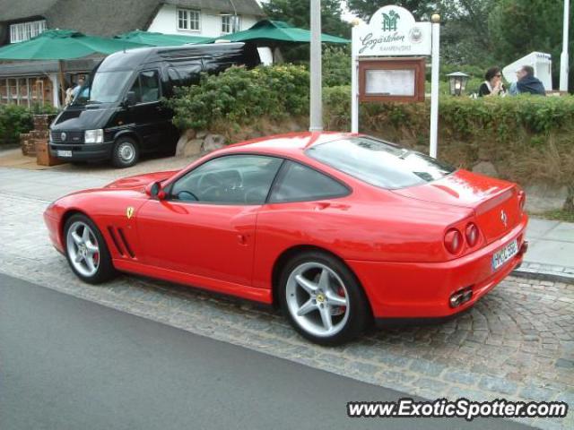 Ferrari 550 spotted in Kampen / Sylt, Germany