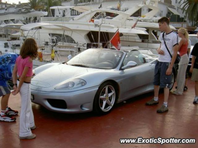 Ferrari 360 Modena spotted in Malaga, Spain