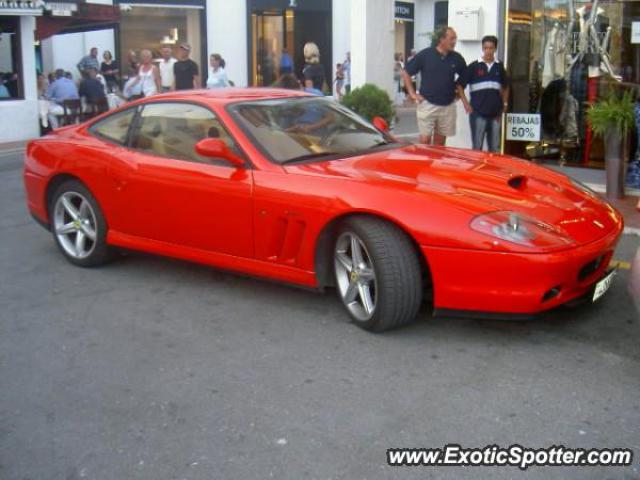 Ferrari 575M spotted in Marbella, Spain