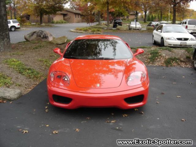 Ferrari 360 Modena spotted in Milpitas, California