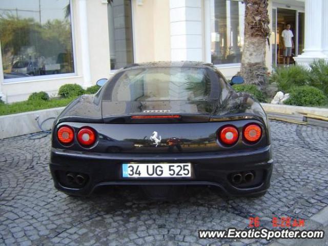 Ferrari 360 Modena spotted in Bodrum, Turkey