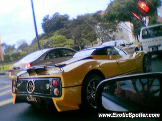 Pagani Zonda spotted in Singapore, Singapore