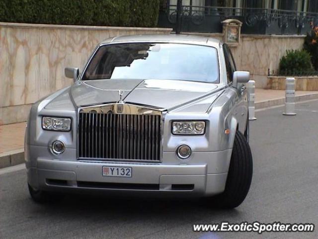 Rolls Royce Phantom spotted in Monaco, Monaco