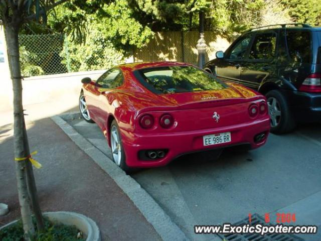 Ferrari 360 Modena spotted in St. Tropez, France