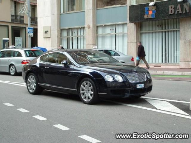 Bentley Continental spotted in Monaco, Monaco