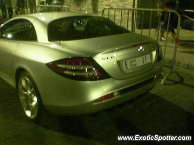 Mercedes SLR spotted in Beirut, Lebanon