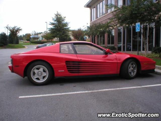 Ferrari Testarossa spotted in Atlanta, Georgia