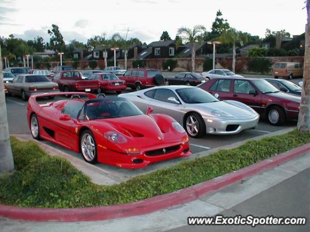 Ferrari F50 spotted in San Diego, California