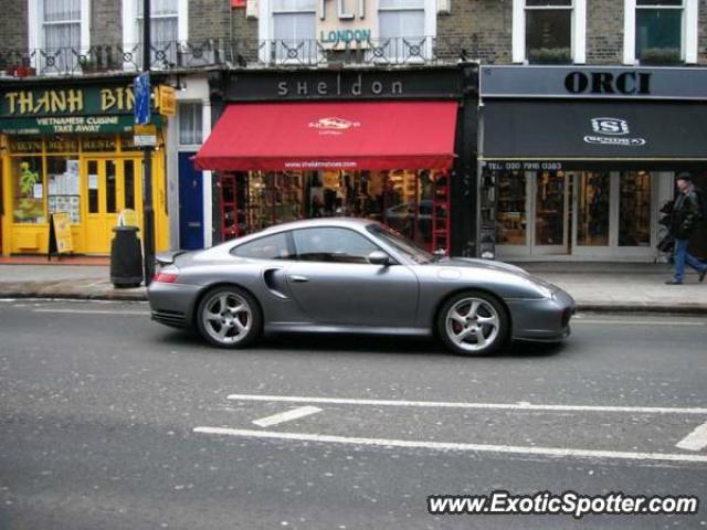 Porsche 911 Turbo spotted in England, United Kingdom