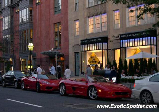 Ferrari F355 spotted in Boston, Massachusetts