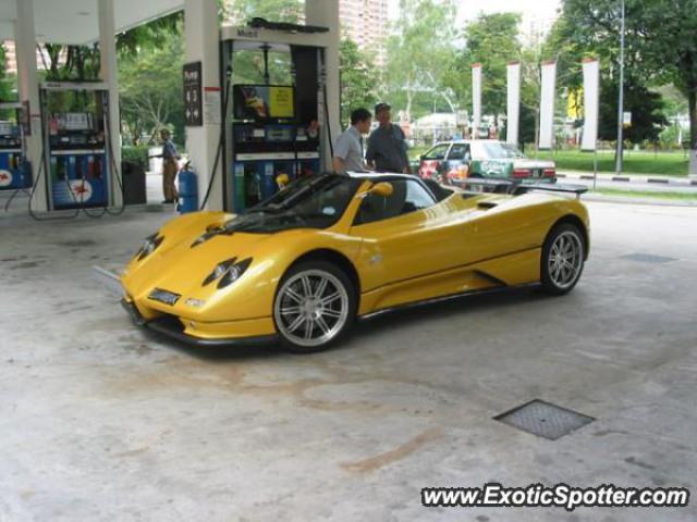 Pagani Zonda spotted in Singapore, Singapore