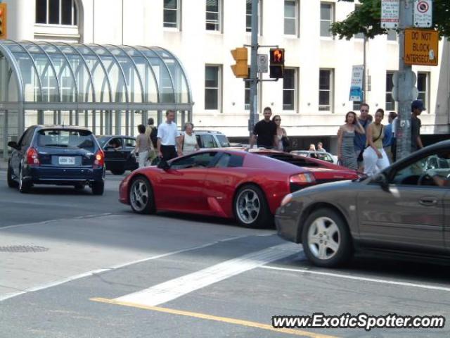 Lamborghini Murcielago spotted in Toronto, Canada