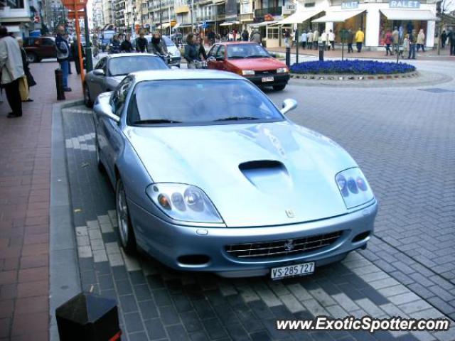 Ferrari 575M spotted in Knokke, Belgium