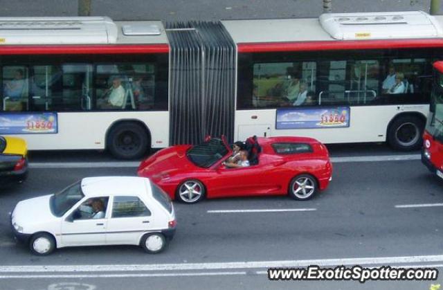 Ferrari 360 Modena spotted in Barcelona, Spain