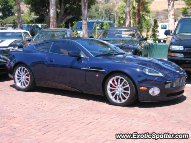 Aston Martin Vanquish spotted in Malibu, California