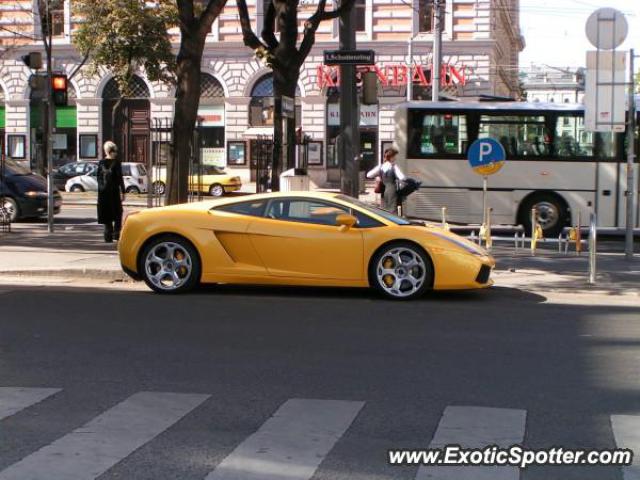 Lamborghini Gallardo spotted in Wenen, Austria