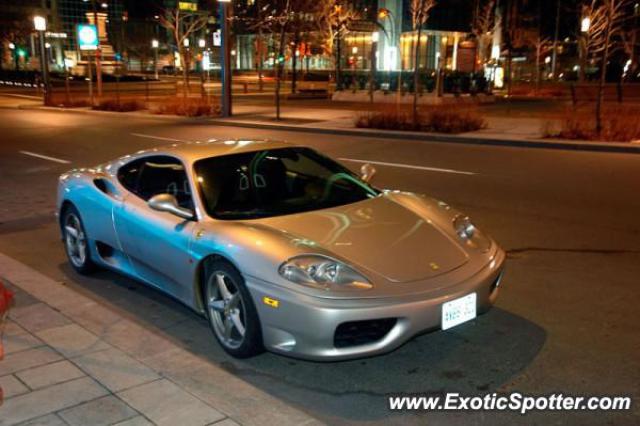 Ferrari 360 Modena spotted in Montreal, Canada