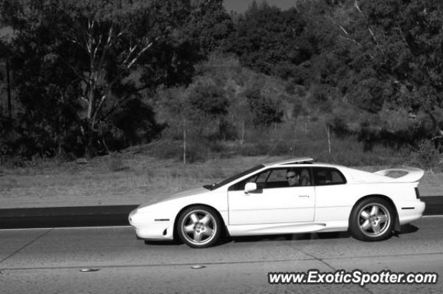 Lotus Esprit spotted in San Diego, California