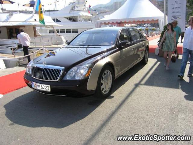 Mercedes Maybach spotted in Monte Carlo, Monaco