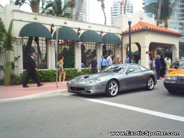 Ferrari 550 spotted in Miami, Florida