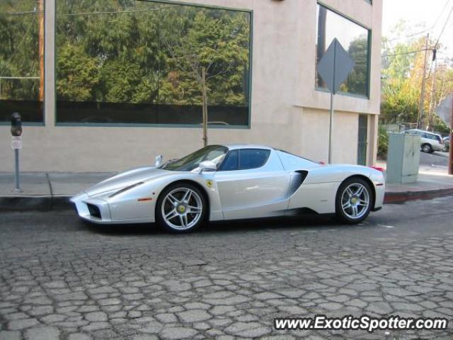 Ferrari Enzo spotted in Los Angeles, California