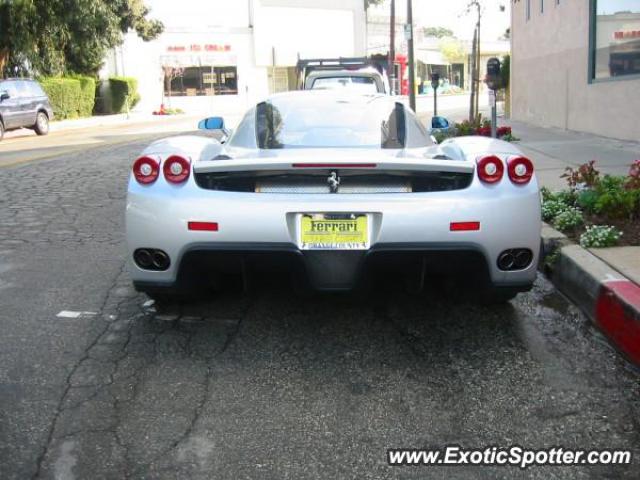 Ferrari Enzo spotted in Los Angeles, California