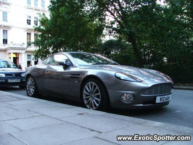 Aston Martin Vanquish spotted in London, United Kingdom