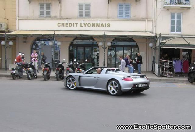 Porsche Carrera GT spotted in St. Tropez, France