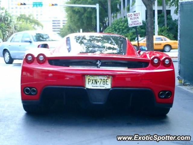 Ferrari Enzo spotted in Miami, Florida