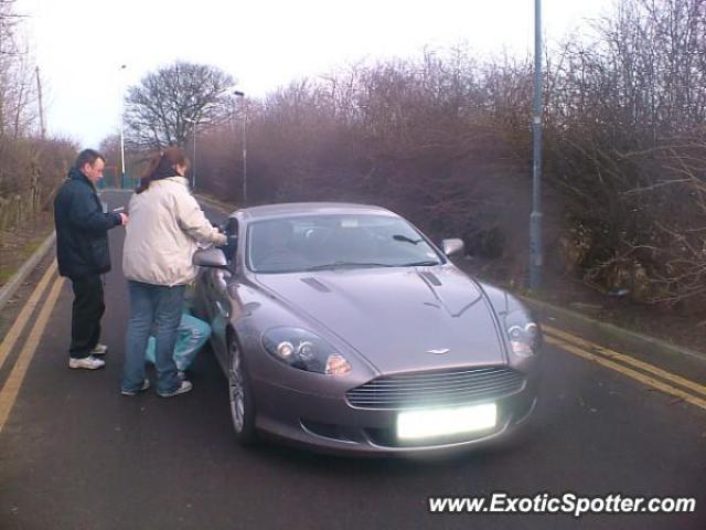 Aston Martin DB9 spotted in Newcastle upon tyne, United Kingdom