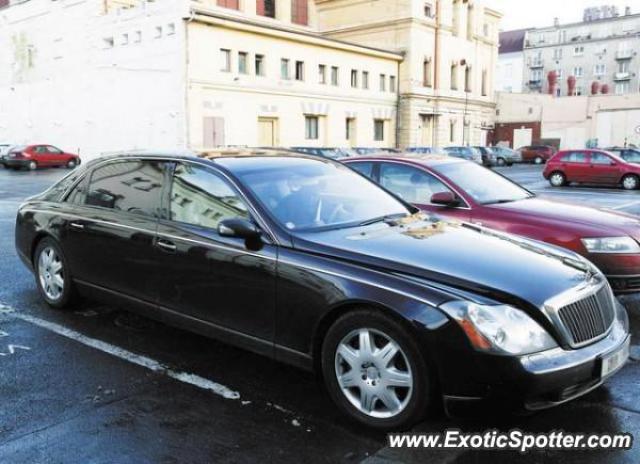 Mercedes Maybach spotted in Prague, Czech Republic