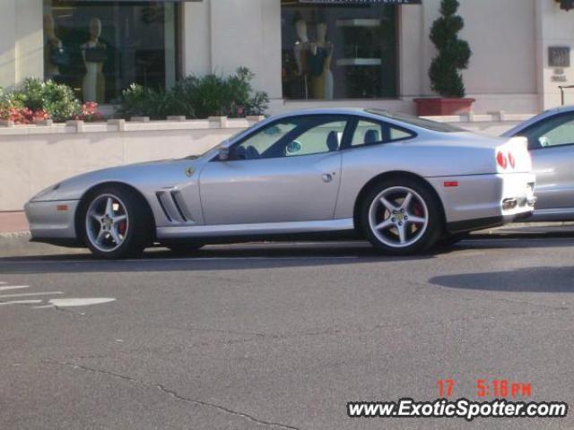 Ferrari 550 spotted in La Jolla, California