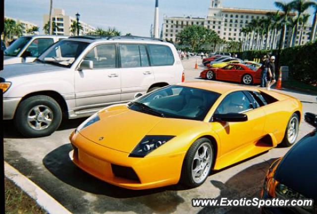 Lamborghini Murcielago spotted in Palm Beach, Florida