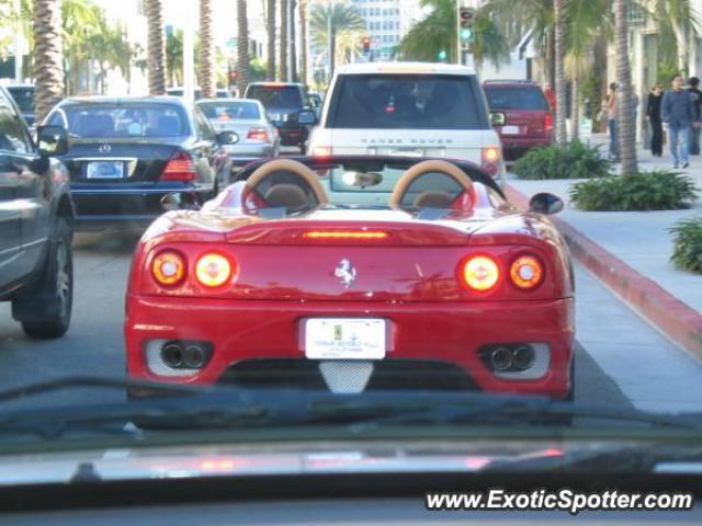 Ferrari 360 Modena spotted in Beverly Hills, California