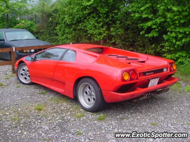 Lamborghini Diablo spotted in Thun, Switzerland