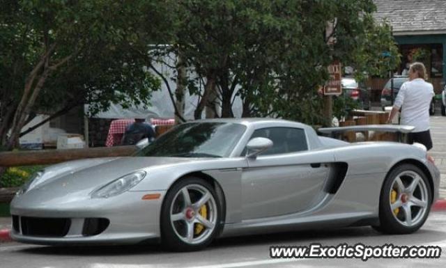 Porsche Carrera GT spotted in Salt Lake City, Utah