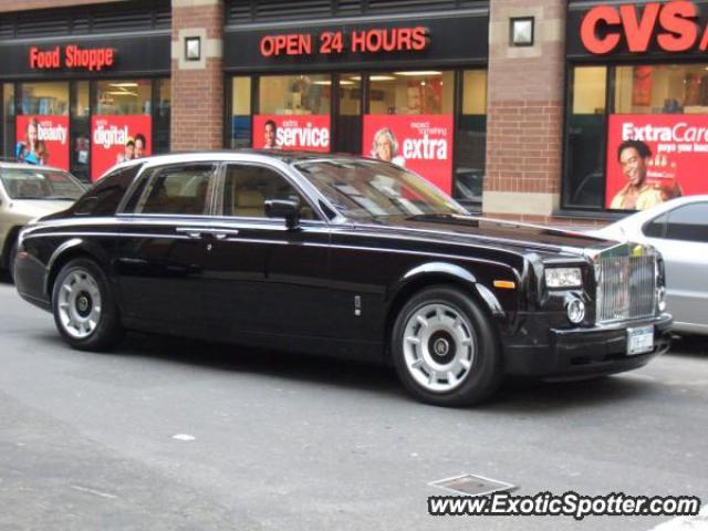 Rolls Royce Phantom spotted in Mannhatten, New York