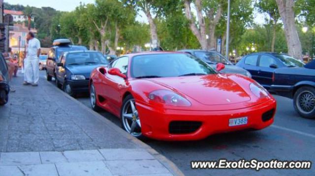 Ferrari 360 Modena spotted in St Tropez, France