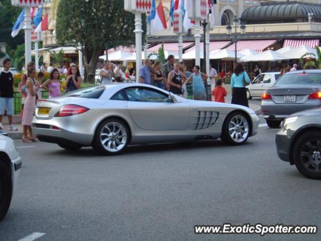 Mercedes SLR spotted in Monte-carlo, Monaco