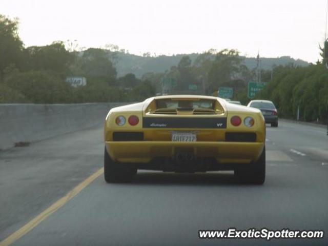 Lamborghini Diablo spotted in Santa Barbara, California